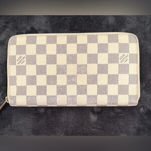 Louis Vuitton Damier Azure Zippy Organizer Long Wallet “Authentic”